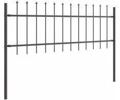 Sodo sofa su pagalve Pilka 184 x 62 x 69 cm poliratanas