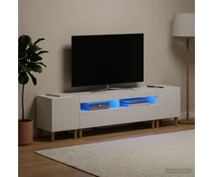 TV staliukas 3 dalių LED televizoriaus spintelė ARNHEM 3 vnt.