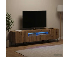 TV staliukas 5 dalių LED televizoriaus stovas Artisano ąžuolo