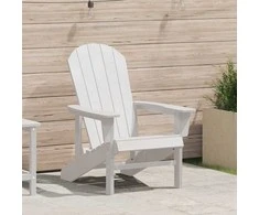 Adirondack kėdė Balta 82 x 74 x 92 cm HDPE