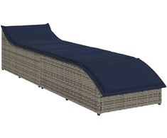 Adirondack supama kėdė Juoda 92 x 73,5 x 92 cm HDPE