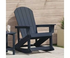 Adirondack supama kėdė Jūrinė mėlyna 92 x 73,5 x 92 cm HDPE