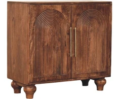 Artisan Furniture Arco komoda su griovelių rašto fasadais