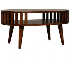 Artisan Furniture Ariella mango medienos kavos staliukas, kaštono atspalvio