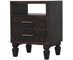 Artisan Furniture Arno mango medienos naktinis staliukas