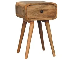Artisan Furniture Ąžuolo Mini naktinis staliukas su 1 stalčiumi