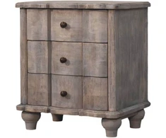 Artisan Furniture Beaumont lenktų formų naktinis staliukas