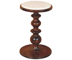 Artisan Furniture Bellmont šoninis staliukas su marmuriniu stalviršiu