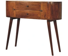 Artisan Furniture Grove mango medienos konsolinis staliukas, kaštono atspalvio