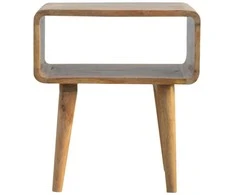 Artisan Furniture Lenktas naktinis staliukas