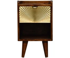 Artisan Furniture Mini naktinis staliukas su 1 stalčiumi