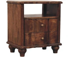 Artisan Furniture Naktinis staliukas su 2 stalčiais