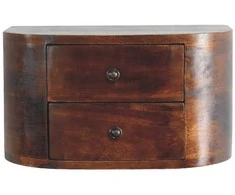 Artisan Furniture Naktinis staliukas su 2 stalčiais