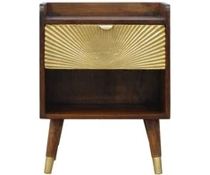 Artisan Furniture Naktinis staliukas su 1 stalčiumi