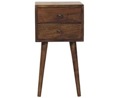 Artisan Furniture Nordic naktinis staliukas su 2 stalčiais