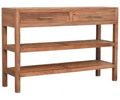 Artisan Furniture Pintas dviejų lygių konsolinis staliukas