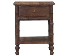 Artisan Furniture Raižyta Bambukinė naktinis staliukas