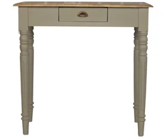 Artisan Furniture Rankomis dažytas mango medienos rašomasis stalas su stalčiumi
