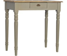 Artisan Furniture Rankomis dažytas mango medienos rašomasis stalas su stalčiumi