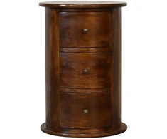Artisan Furniture Riešutmedžio atspalvio komoda su 3 stalčiais, 40 cm