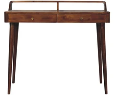 Artisan Furniture Riešutmedžio atspalvio konsolinis staliukas, 100 cm