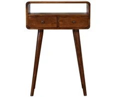 Artisan Furniture Riešutmedžio Mini konsolinis staliukas