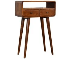 Artisan Furniture Riešutmedžio Mini konsolinis staliukas