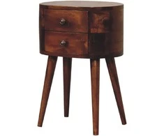 Artisan Furniture Riešutmedžio Mini naktinis staliukas