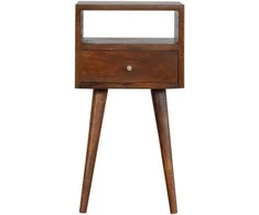 Artisan Furniture Riešutmedžio Mini naktinis staliukas