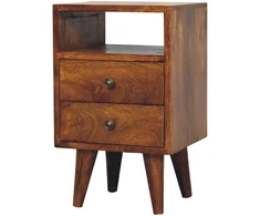 Artisan Furniture Riešutmedžio Mini naktinis staliukas