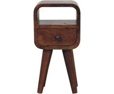 Artisan Furniture Riešutmedžio Mini naktinis staliukas