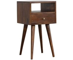 Artisan Furniture Riešutmedžio Mini naktinis staliukas
