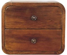 Artisan Furniture Riešutmedžio Mini naktinis staliukas