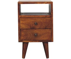 Artisan Furniture Riešutmedžio Mini naktinis staliukas