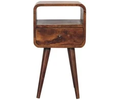 Artisan Furniture Riešutmedžio Mini naktinis staliukas