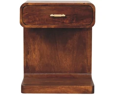 Artisan Furniture Riešutmedžio atspalvio naktinis staliukas, 45 cm
