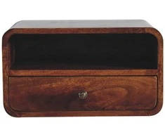 Artisan Furniture Riešutmedžio naktinis staliukas