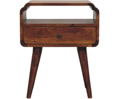 Artisan Furniture Riešutmedžio naktinis staliukas
