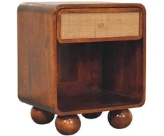 Artisan Furniture Riešutmedžio naktinis staliukas