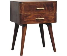 Artisan Furniture Riešutmedžio Nordic naktinis staliukas
