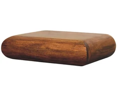 Artisan Furniture Solis prie sienos montuojamas mango medienos naktinis staliukas