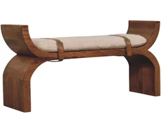 Artisan Furniture Stirrup Curve lenktų formų suoliukas