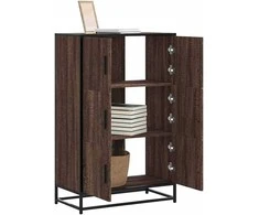 Highboard Rudas ąžuolas 68x35x106,5 cm Mediena ir metalas