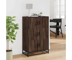 Highboard Rudas ąžuolas 68x35x106,5 cm Mediena ir metalas