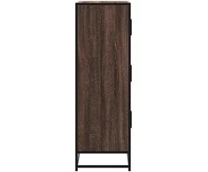 Highboard Rudas ąžuolas 68x35x106,5 cm Mediena ir metalas
