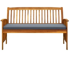 Aukštas sodo lovelis, rudas, 224x80x68cm, plienas