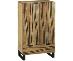 Aukštis Ruda 60 x 33 x 100 cm mango medienos masyvas