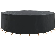 Baldų uždangalas 320 x 320 x 71 cm 600D Oksfordo audinys Apvali