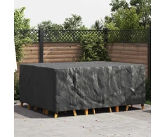 Baldų uždangalas Paprastas Juoda 220 x 190 x 85 cm 210D