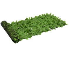 Balkono pertvara su žaliais lapais, 200x75cm